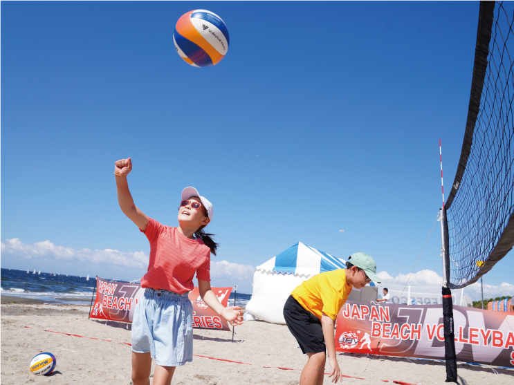ビーチバレーボール