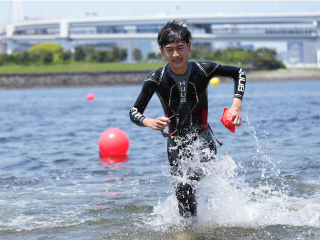 ビーチアクアスロン 