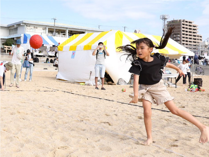 ビーチハンドボール 